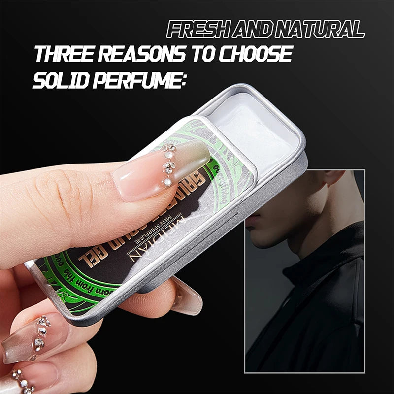 Solid Fragrance Pheromone Cologne — Clear | KIMLUD