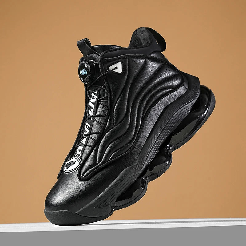 Men's Athletic Basketball Sneakers Breathable Cushioning Non-Slip Wearable Gym Training Running Shoes for Men And Women