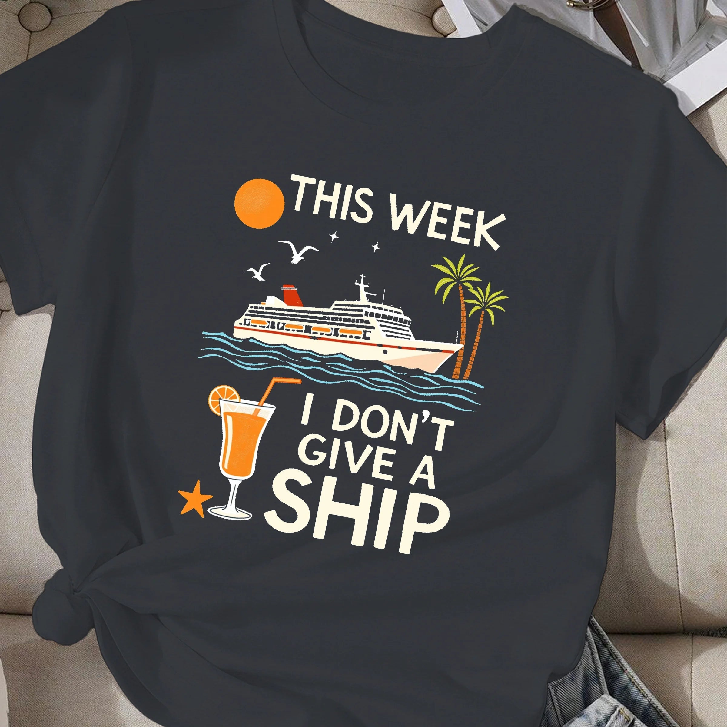 cruise ship  women's comfit t-shirt