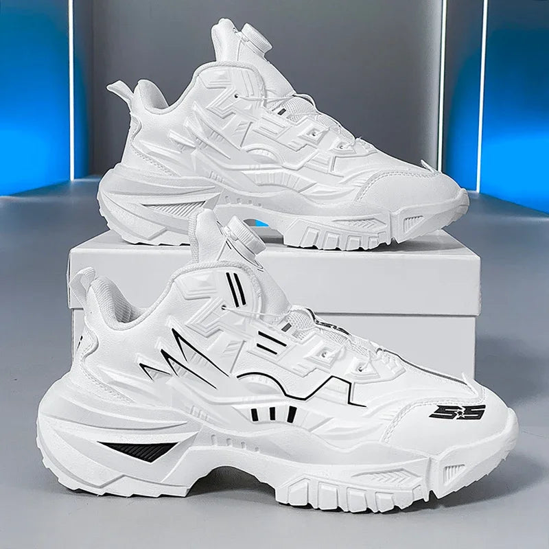 ELUVA Men Sneakers Running Shoes Lightweight Breathable Walking Shoes Non Slip Casual Sports Shoes for Men Gym Workout Training