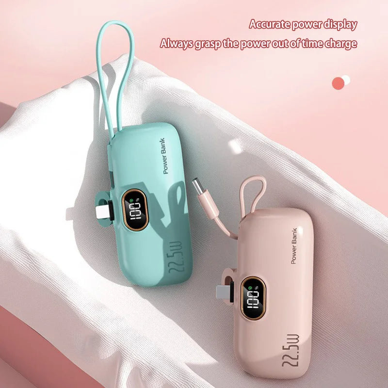 Xiaomi Mini Convenient Mobile Power Bank 30000mah Portable Fast Charging Suitable For iPhone 16  Samsung Xiaomi External Battery