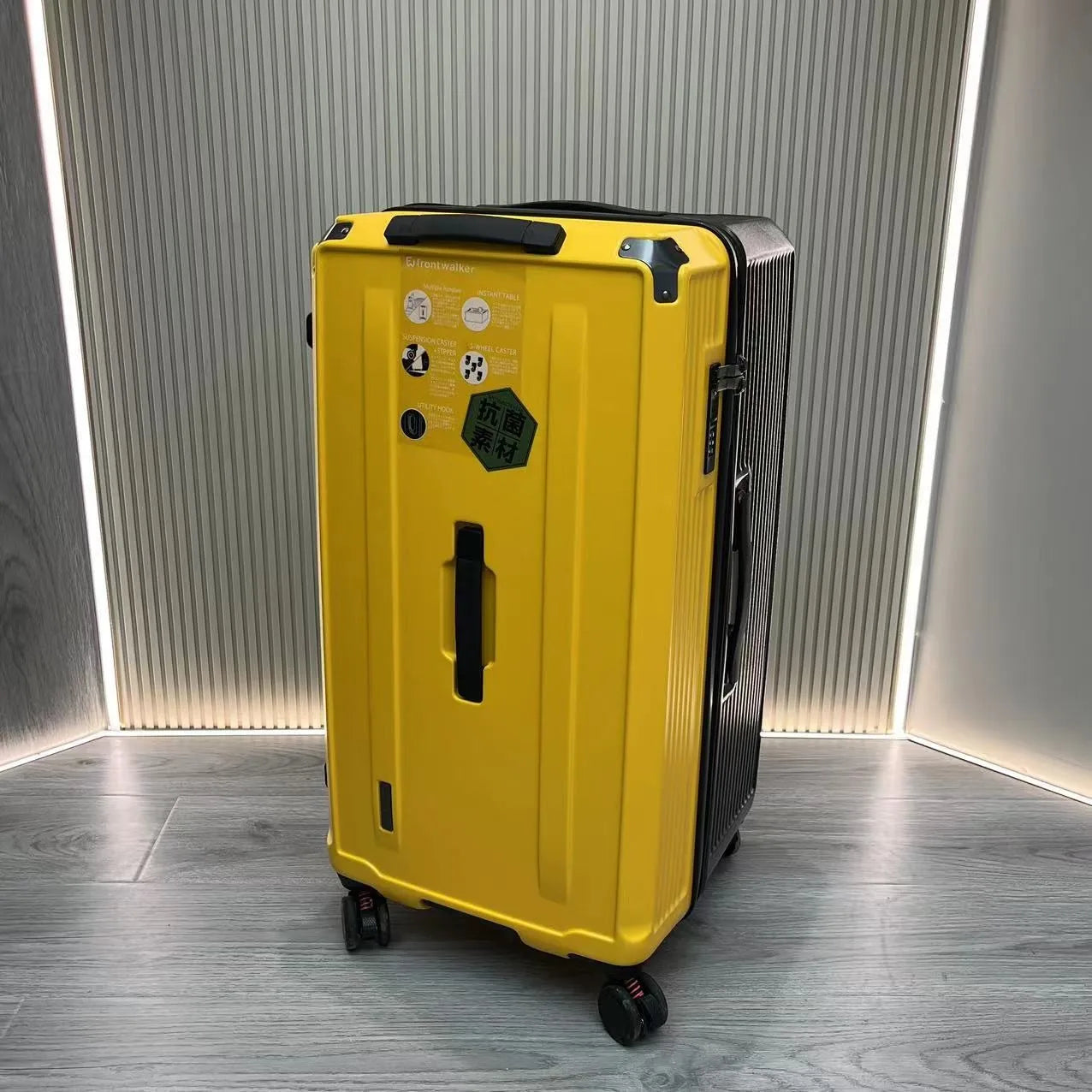 Large Size Suitcase with Five Wheels Brake Luggage Carrier 28 inch PC Material Cabin Trip Suitcase TSA Lock 32/36/50 inches