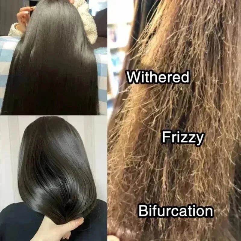 Keratin Hair Mask Magical 5 Second Repair Damage Frizzy Soft Smooth Shiny Deep Moisturize Hair Treat Repair Hair Care Mask