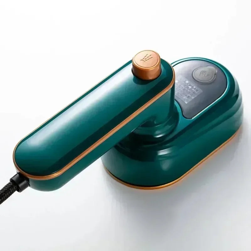 KIMLUD, Portable Steam Iron Home Travel Clothes Ironing Machine Mini Electric Flatiron Space Saving Folding Iron Household Appliances, green US plug, KIMLUD APPAREL - Womens Clothes