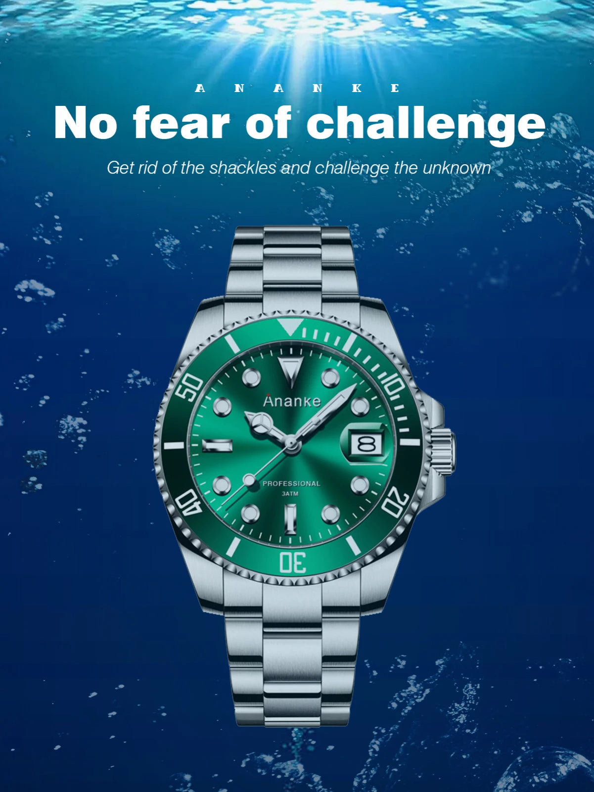 2025 New Men Luxury Sports Watches Quartz Wristwatches Waterproof Stainless Steel Strap Luminous Auto Date Casual Dress Watch