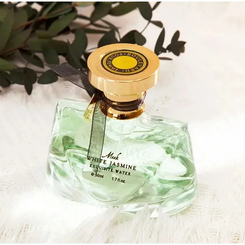Floral Jasmine Perfume Luxury Exquisite — White | KIMLUD