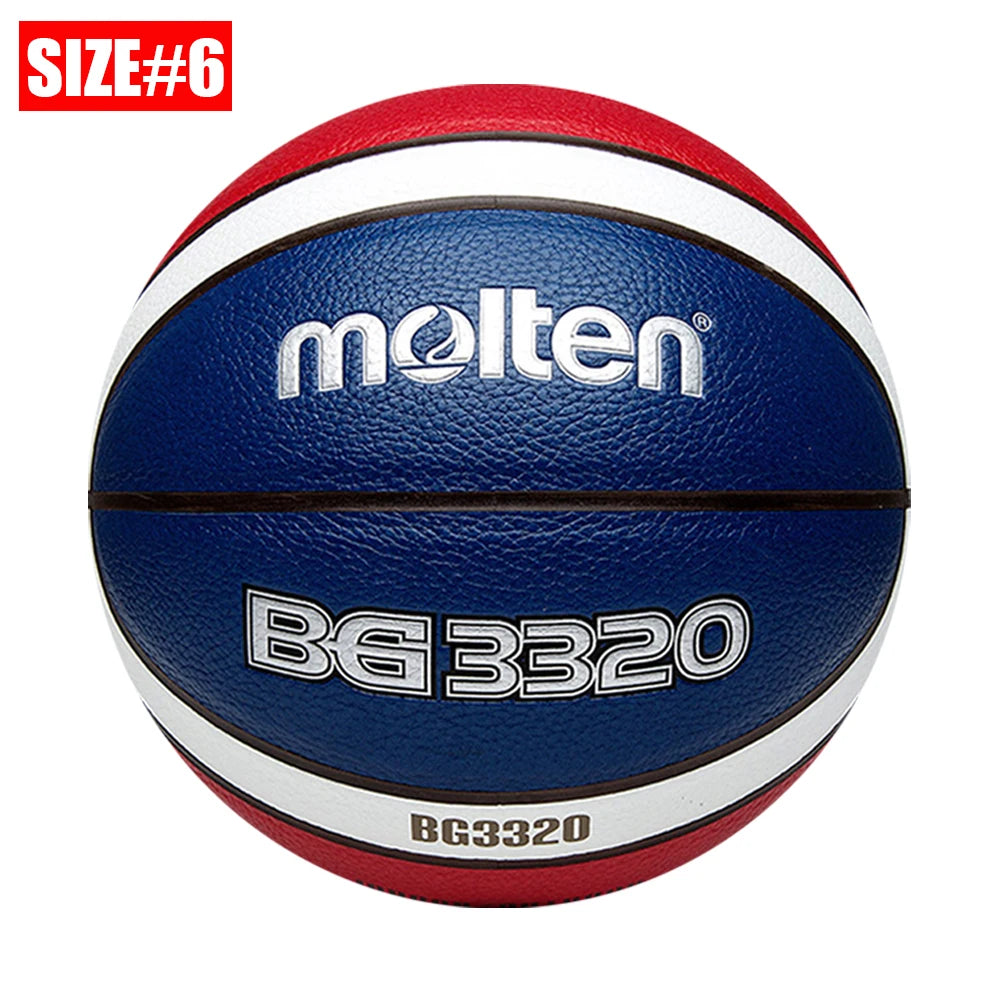 PU Basketball Official Size 7 6 5 — Orange | KIMLUD