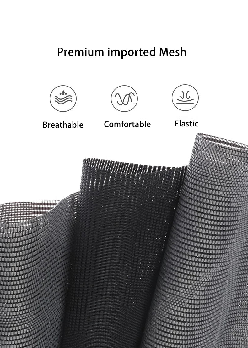 Aluminum Modern Mesh Office Chair Ergonomic — Rosy Pink | KIMLUD