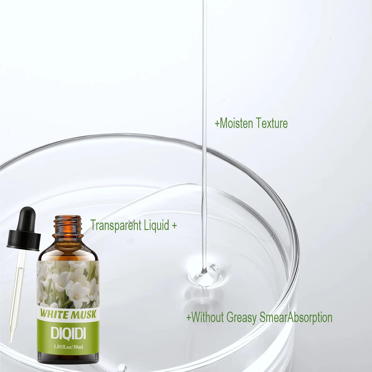 White musk essential oil, home essential oil, clear air, perfume candle, DIY essential oil, hotel, office, bedroom use. Aromathe