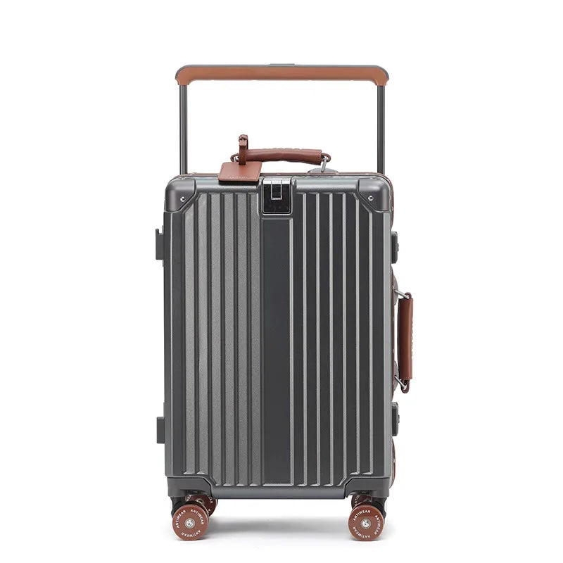 Luggage for women 2025 new model, sturdy and durable, 28 inch travel suitcase, suitcase, password box, 20 inch small boarding ca