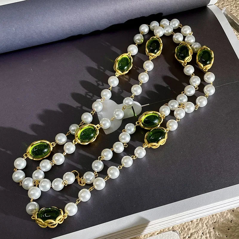 Necklaces – Pearl Necklace – Pearl | KIMLUD