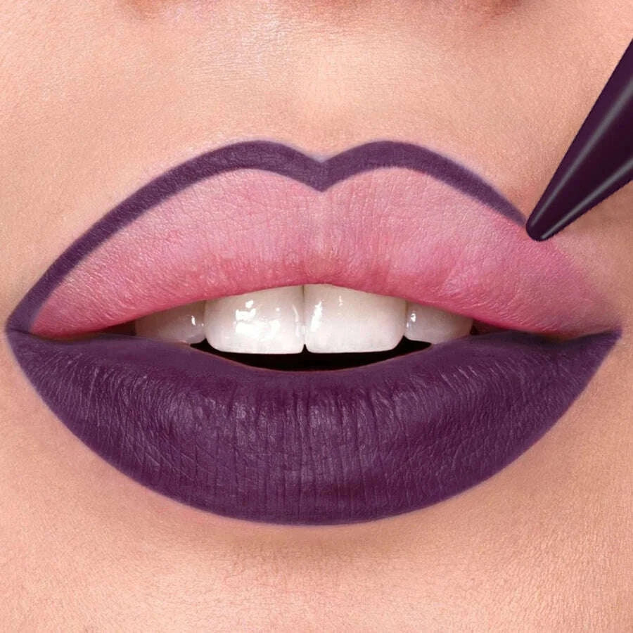 15-colors-sexy-red-lipstick-pen-waterproof-matte-contour-tint-lipstick-long-lasting-lip-glaze-brown-lipliner-pencil-lip-makeupkimludkimlud-35568644