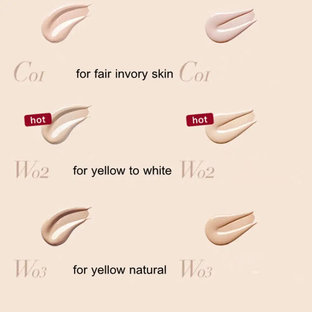 Cream-Base Foundation BB Cream Pore-Minimizing — Warm Porcelain Beige | KIMLUD