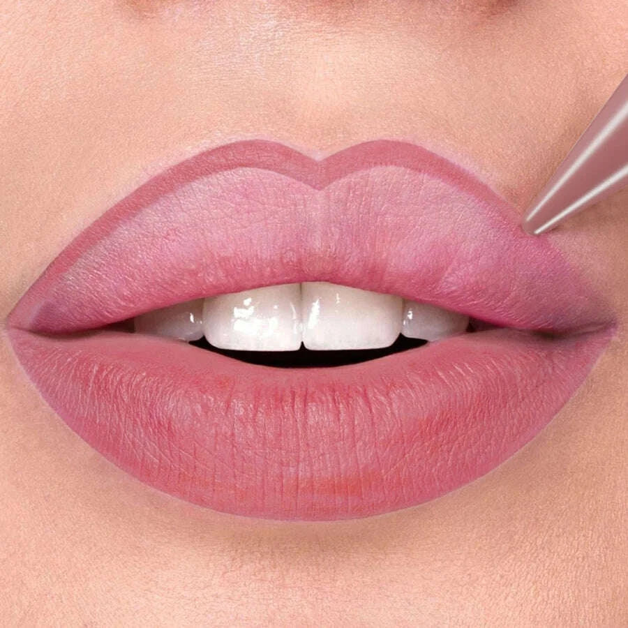 15-colors-sexy-red-lipstick-pen-waterproof-matte-contour-tint-lipstick-long-lasting-lip-glaze-brown-lipliner-pencil-lip-makeupkimludkimlud-35568646