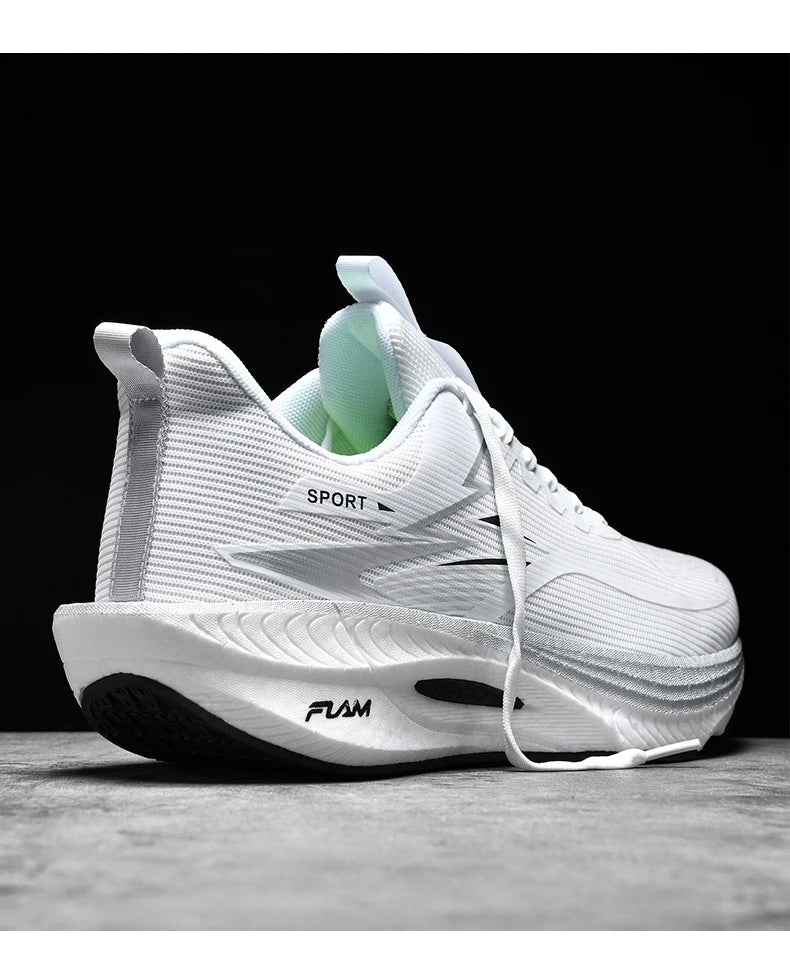 Men Sports Running Shoes Casual Marathon Breathable Lightweight Women's Comfortable Athletic Nonskid Walking Sneakers Outdoors