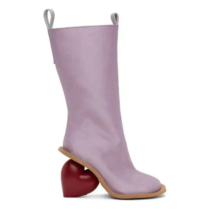 kimlud-new-retro-sexy-round-toe-peach-heart-heel-side-zipper-knee-high-boots-european-american-fashion-show-color-blocked-womens-boots-kimlud-womens-clothes-35044480