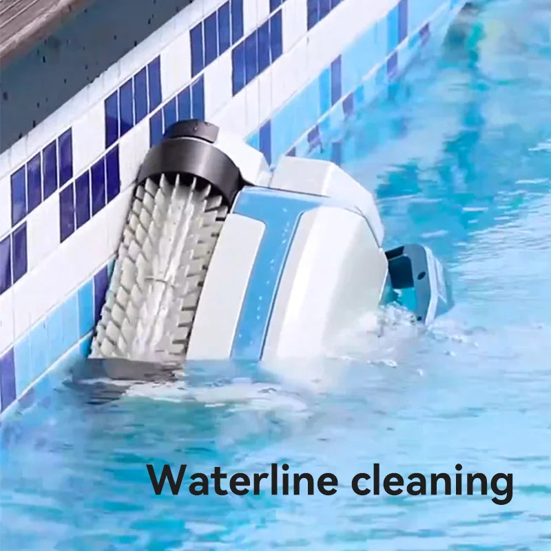 automatic robot pool cleaner smart cordless robotic vacuum  pool cleaner