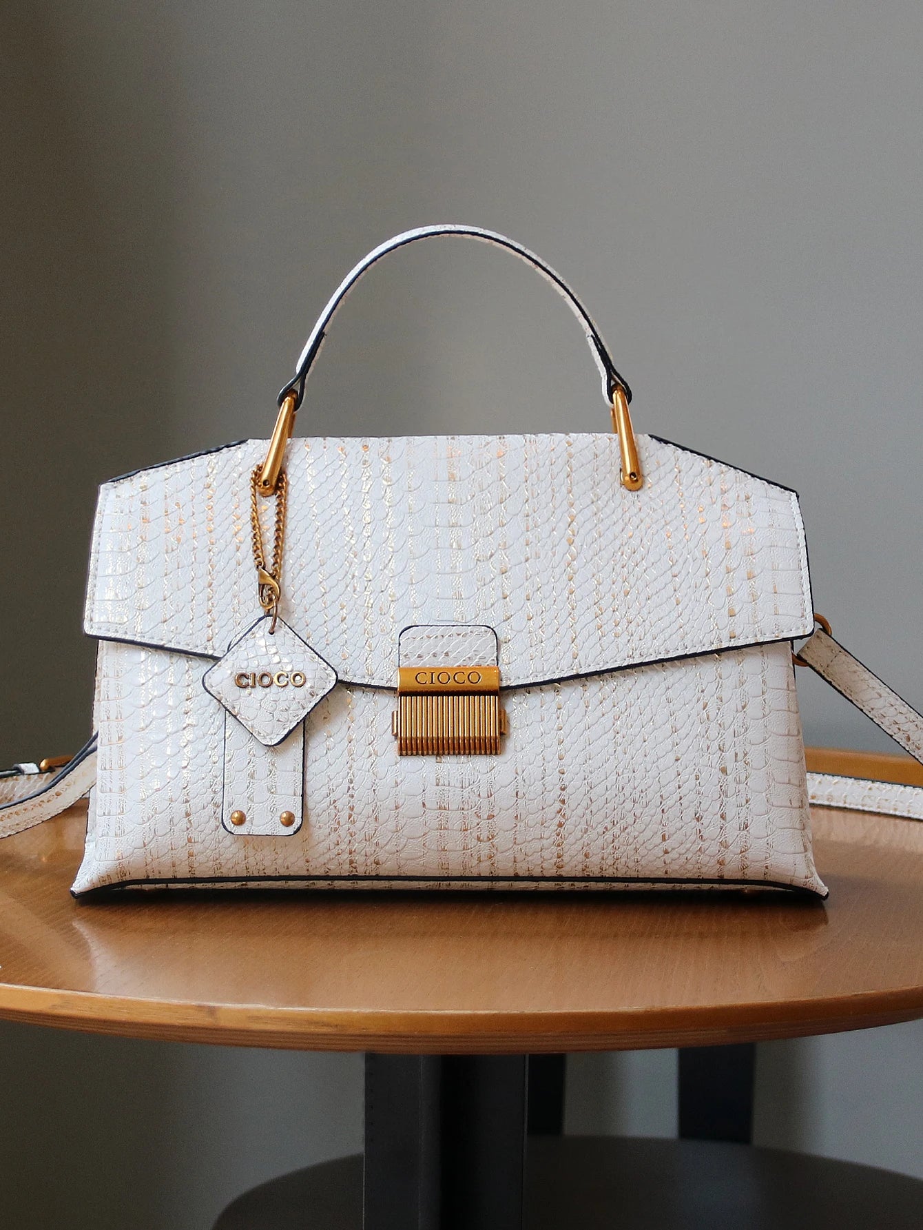 2026 New Retro Blue Snake-Shaped High-Grade Handbag Fashion Luxury Handbag Lightweight Large-Capacity One-Shoulder Mensen