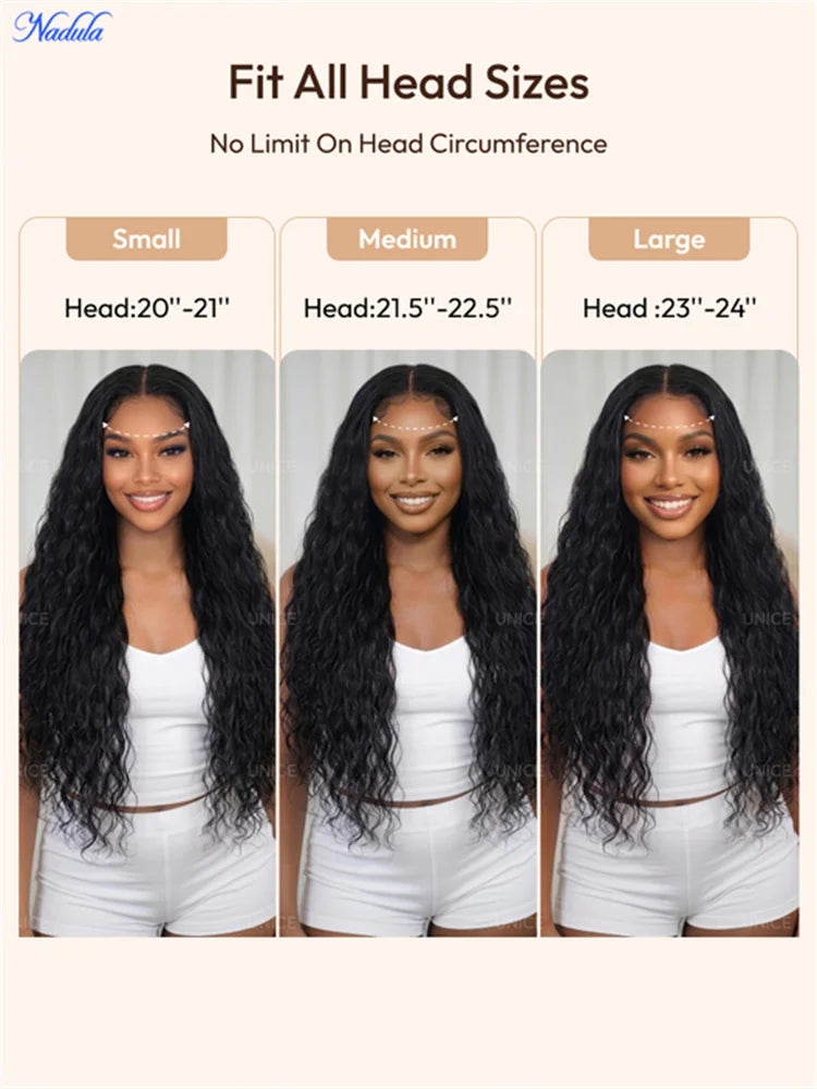 Wet and Wavy Wig – Glueless Lace Front – Virgin Human Hair – Dark | KIMLUD