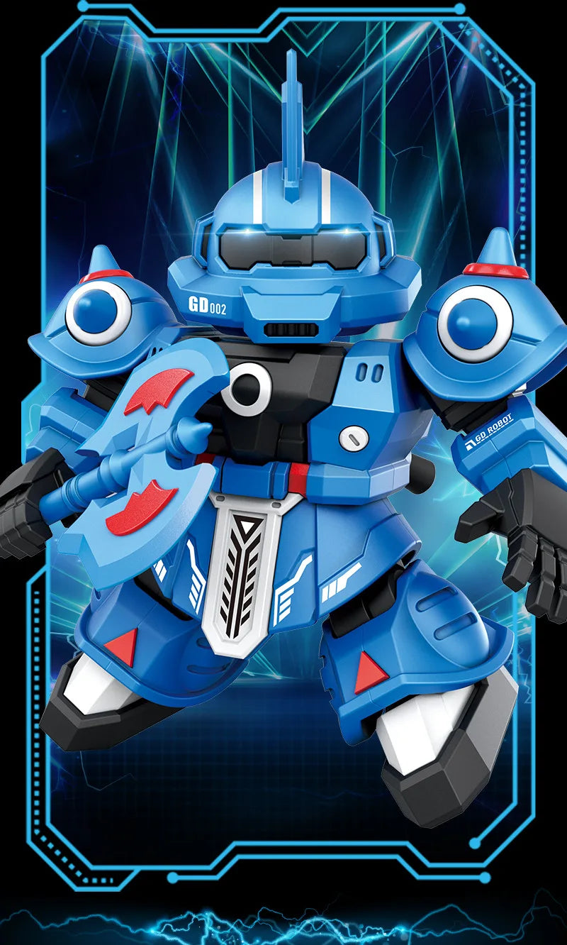 2025 Top selling Male and Female Toys Warriors Mobile Assemblers Mobile Robots Mech Toys Building Blocks