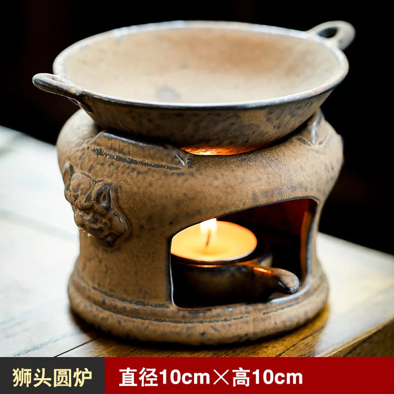 KIMLUD, Home use candle warming tea waking tea deodorizing tea leaves fragrance warming tea heating insulation tea ceremony tea brewing, KIMLUD Womens Clothes