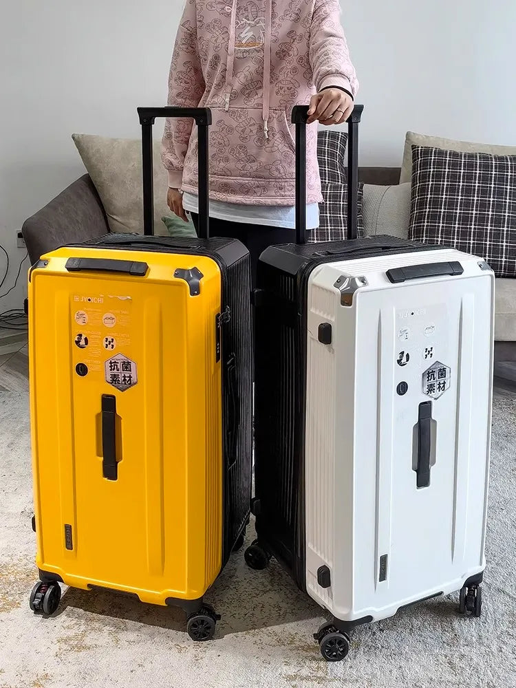 KO-KU Carrier 28-inch Large Size Luggage 40/50 inch Explosion-proof Five Wheels Brake Travel Suitcases Thickened PC Material