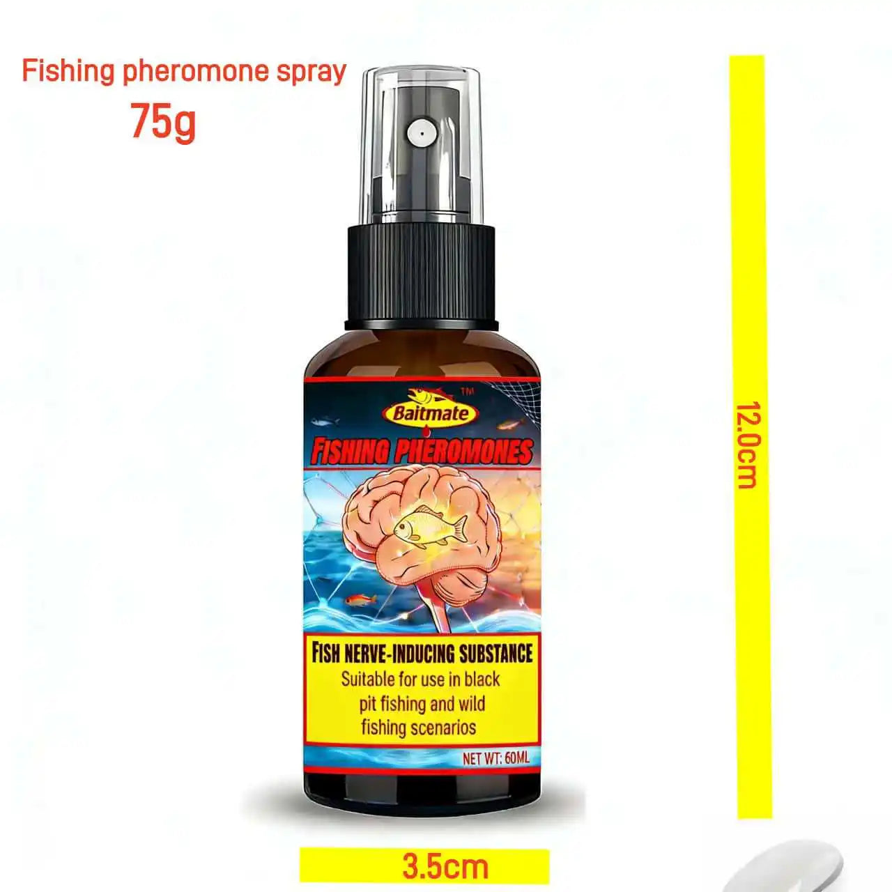 Scented Metallic Aerosol Pheromone Spray — Black | KIMLUD