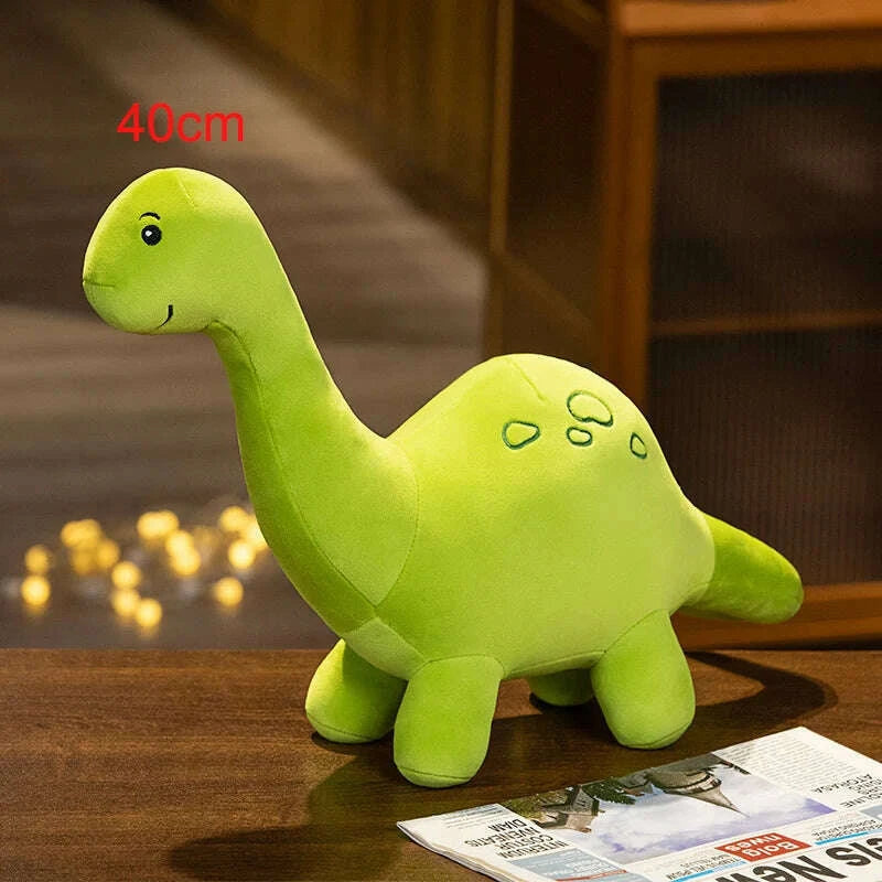 KIMLUD, Cartoon Colorful Dinosaur Plush Toy Cute Stuffed Animals Triceratops Plushies Kawaii Soft Kids Toys for Boys Girls Home Decor, KIMLUD Womens Clothes