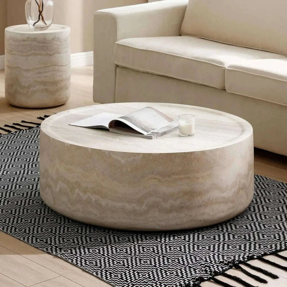3937”-round-coffee-table-travertine-textured-tables-fiberglass-center-side-tables-for-living-room-office-coffee-table-kimlud-kimlud-33921487