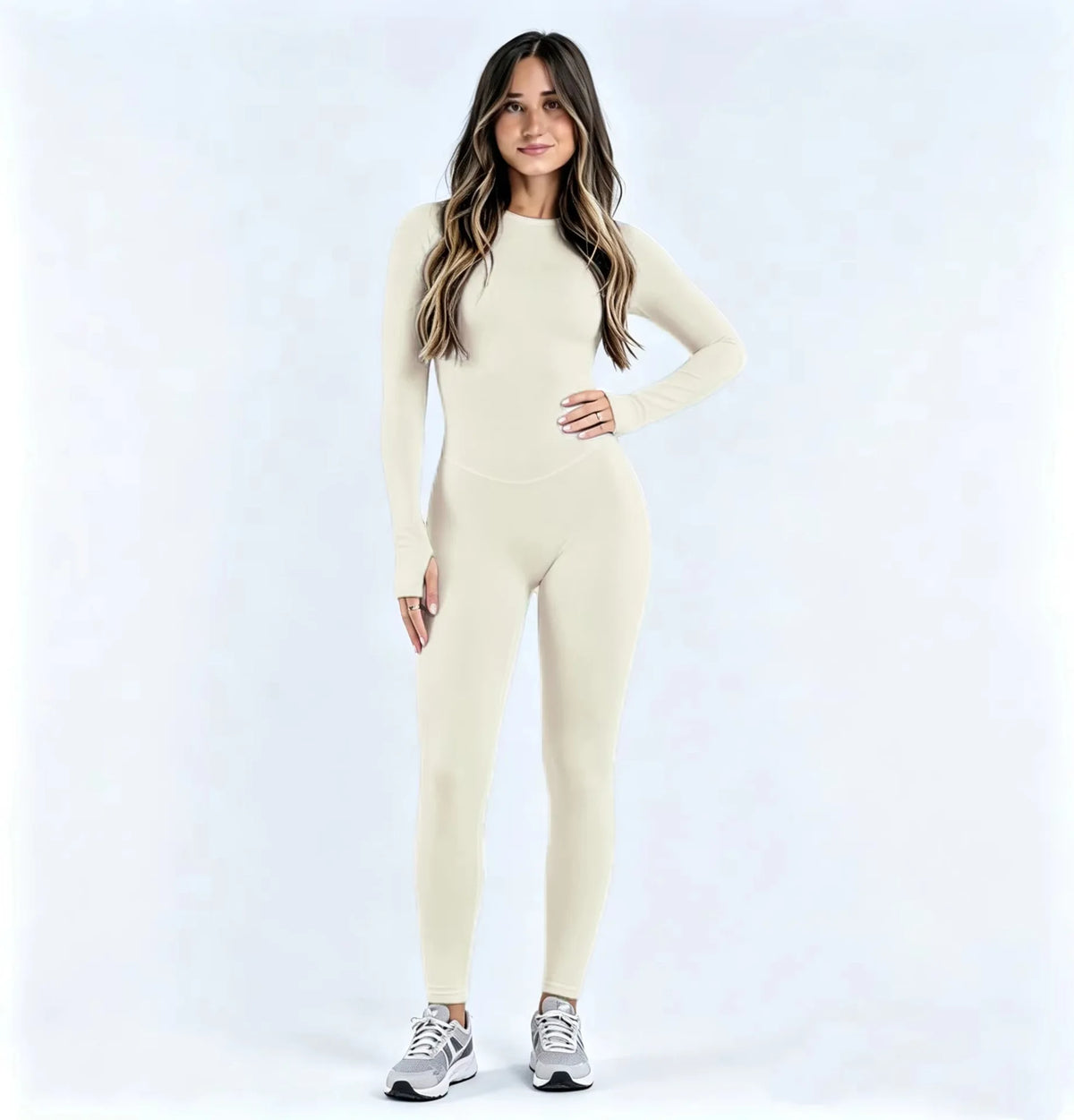Sports Overall Bodysuit – Seamless – Nylon Elastane | KIMLUD