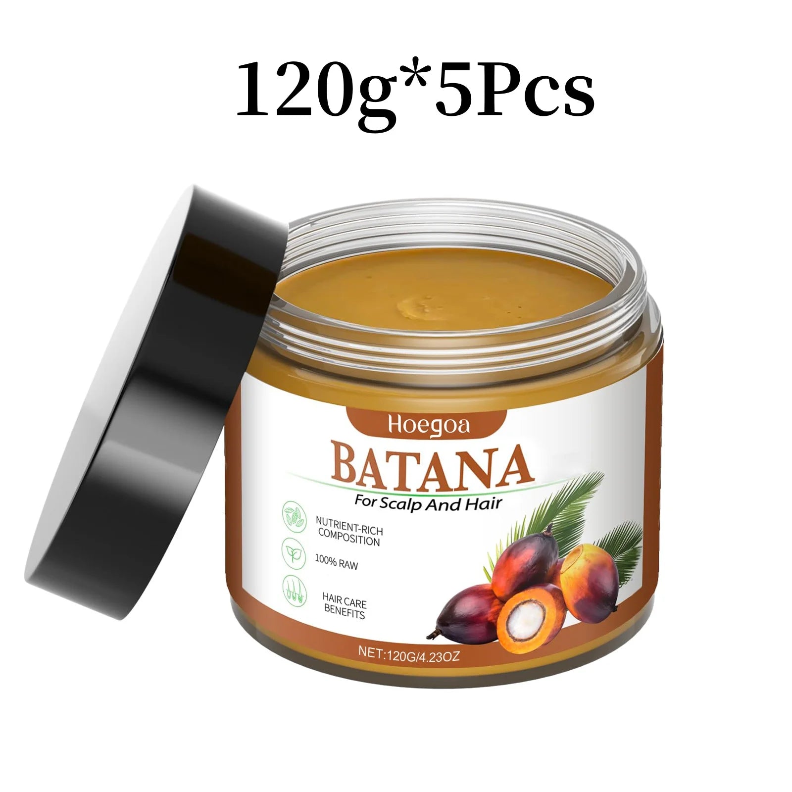 Batana Oil Hair Oil Nourishes Dry Ends And Shine — Amber-Gold | KIMLUD
