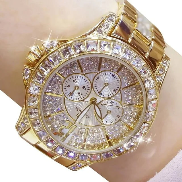 New Women Watch Quartz Diamond Luxury Watch Fashion Top Brand Wristwatch Fashion Watch Ladies Crystal Wristwatches