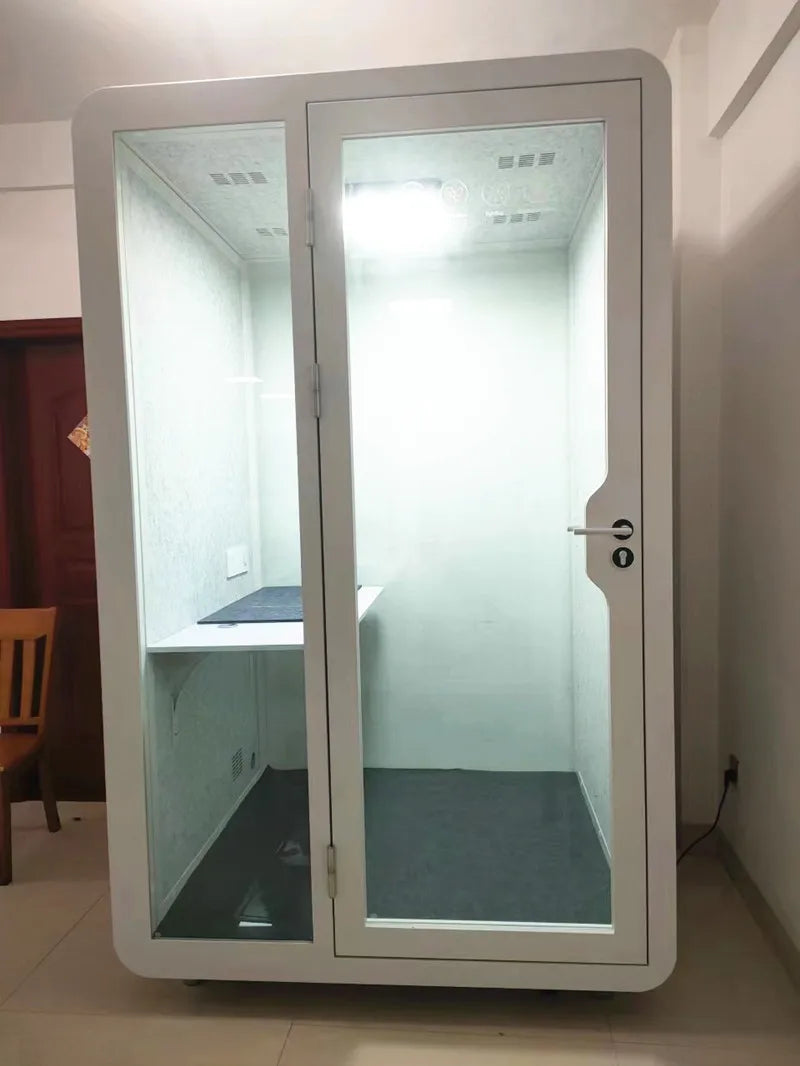 Sound Insulation Silent Booth – Detachable – Aluminum Frame | KIMLUD