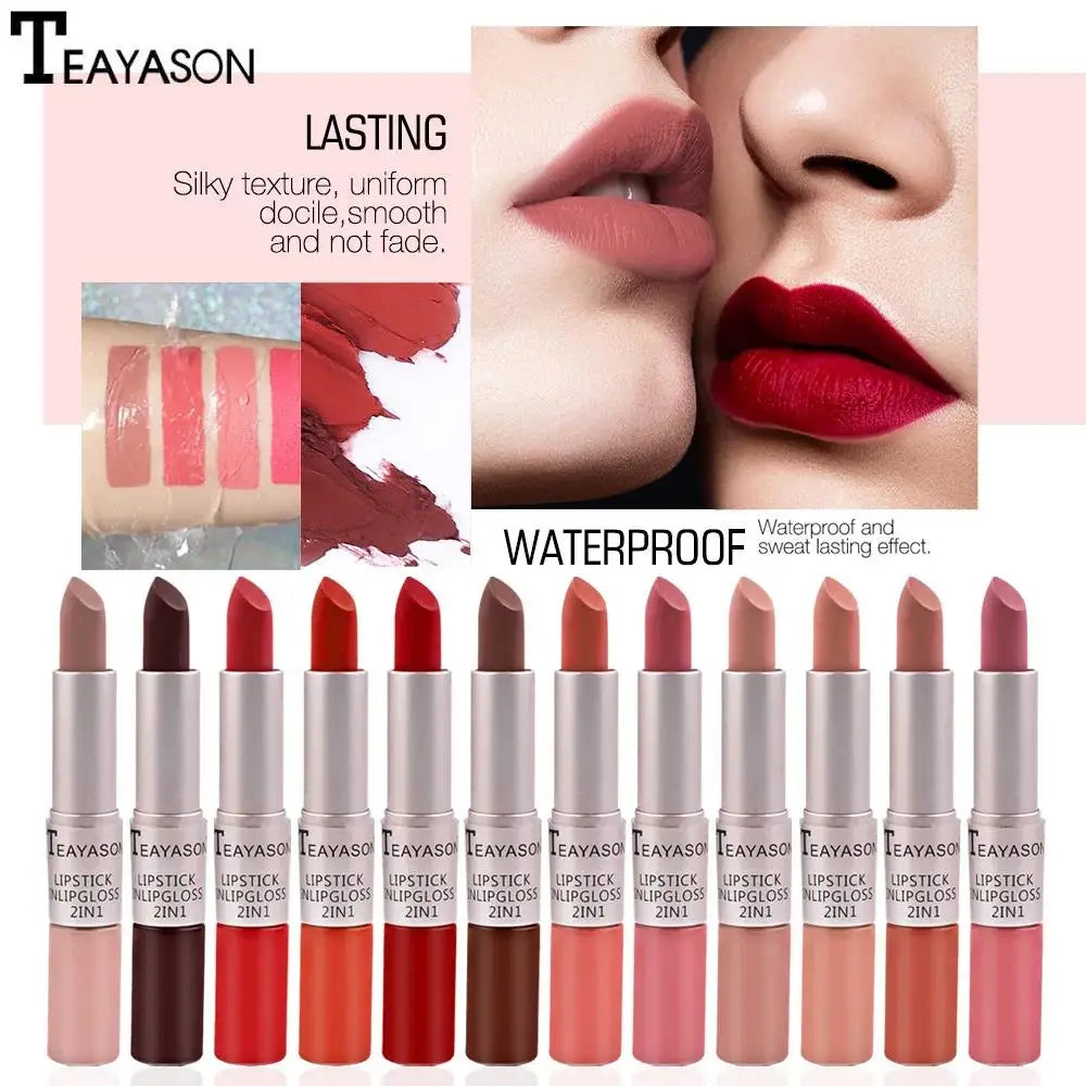 Matte Liquid Lipstick – Waterproof Long-Wear – Pink | KIMLUD