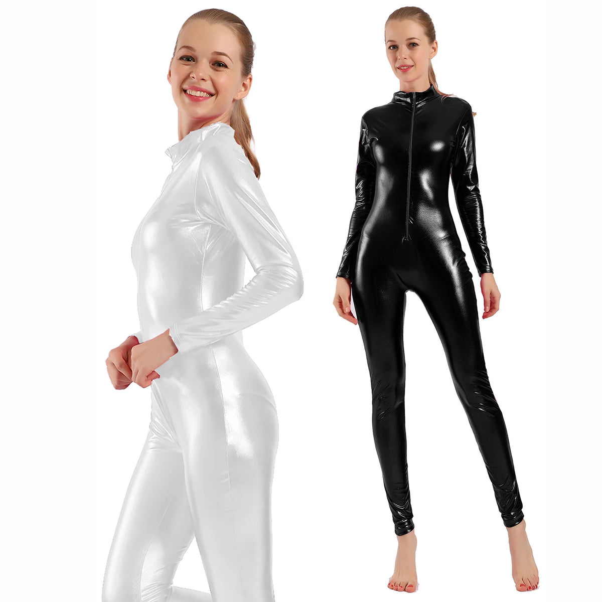 Unitard – Shiny Metallic – Polyester Elastane | KIMLUD
