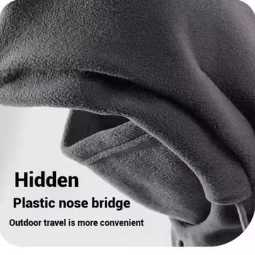 Balaclava – 3-in-1 Knit Hat Mask Neck Warmer – Cotton Polyester | KIMLUD