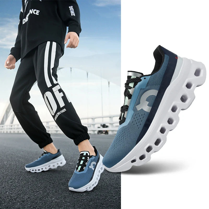 Running Shoes – Air Cushion – Breathable – Men | KIMLUD