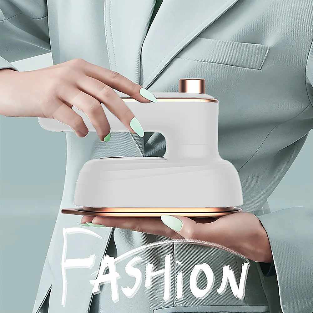 KIMLUD, Mini Garment Steamer Handheld Wet Dry Clothes Fabric Steam Iron Portable Small Ironing Machine for Household, KIMLUD Womens Clothes