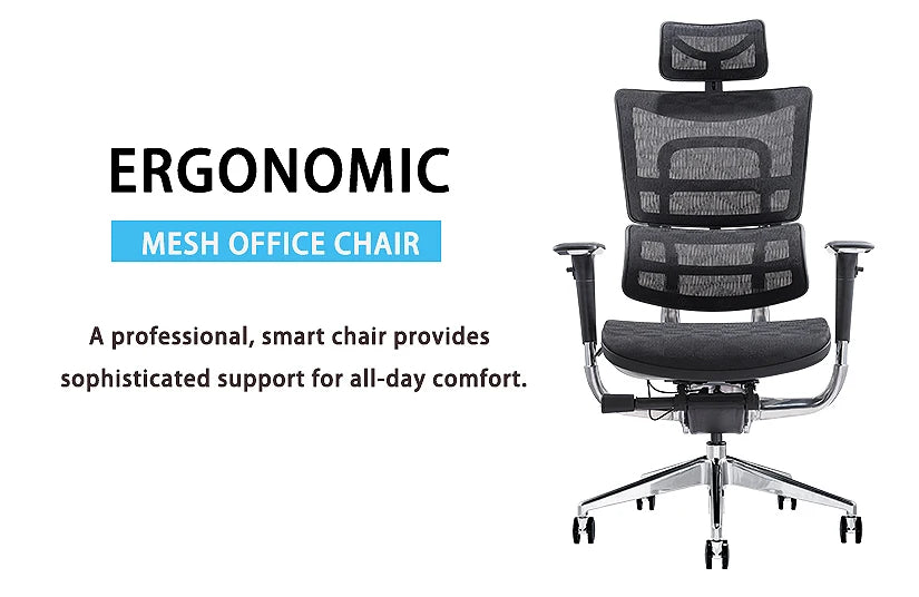 Aluminum Modern Mesh Office Chair Ergonomic — Rosy Pink | KIMLUD