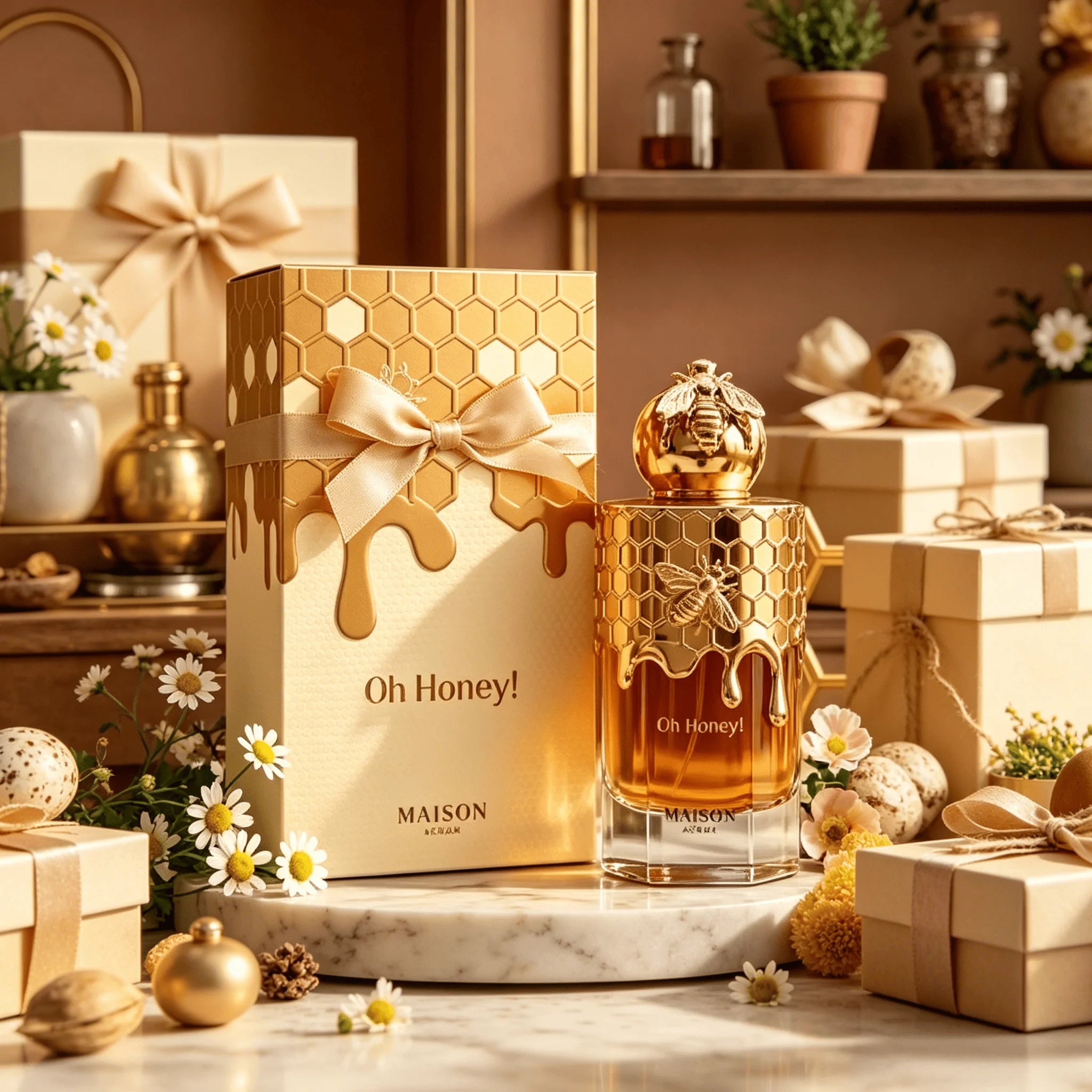 Luxurious Exclusive Niche Floral Perfume — Amber | KIMLUD