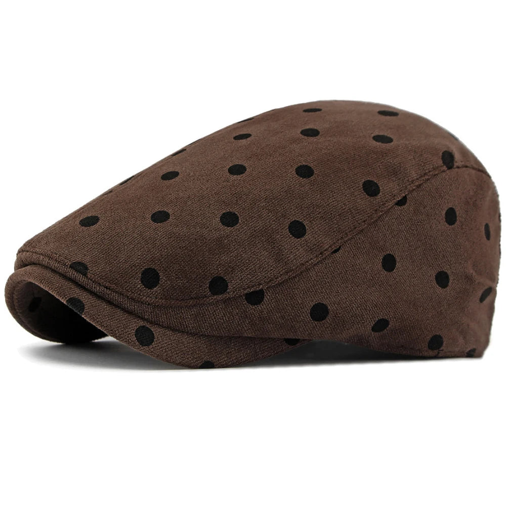 Beret – Retro Artist Painter Style – Faux Suede | KIMLUD