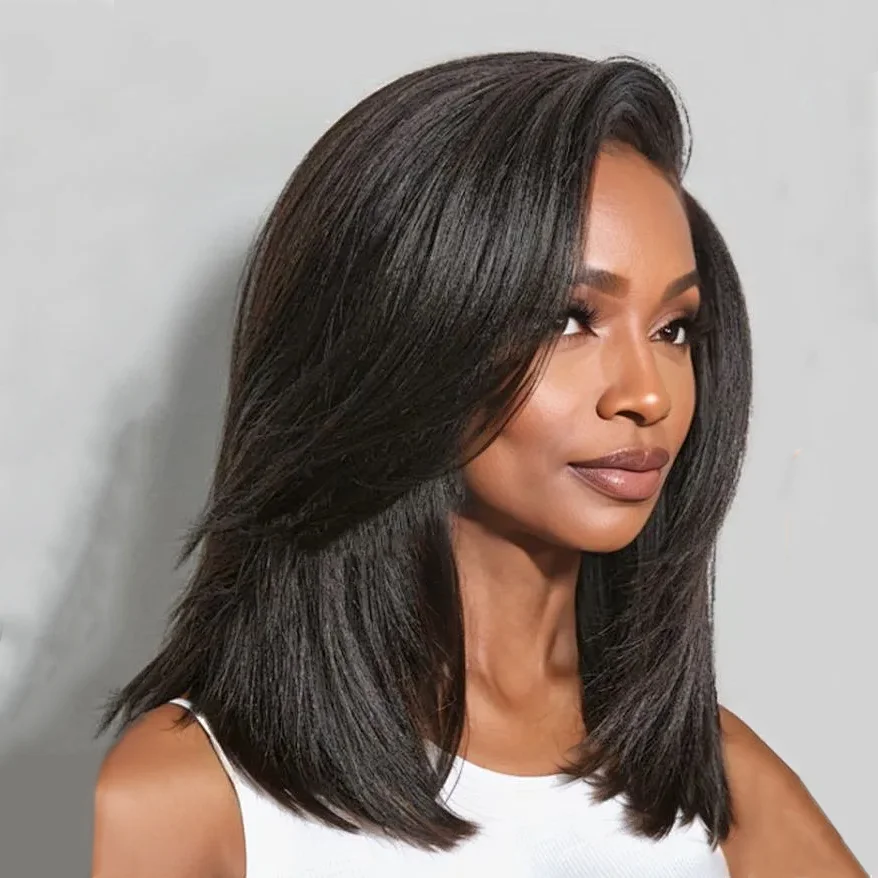 Lace Front Wig – 13x4 HD Lace Front – Remy Human Hair – Transparent | KIMLUD