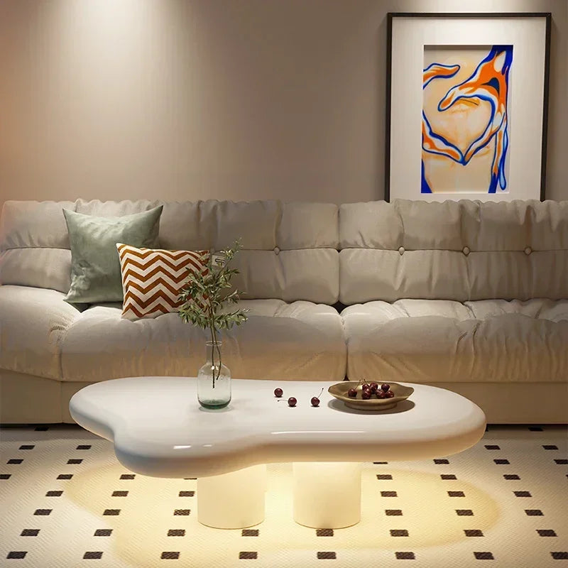Modern Nordic Coffee Tables Luxury Sofa White Design Coffee Table Minimalist Room Table Basse De Salon Home Furniture Decor