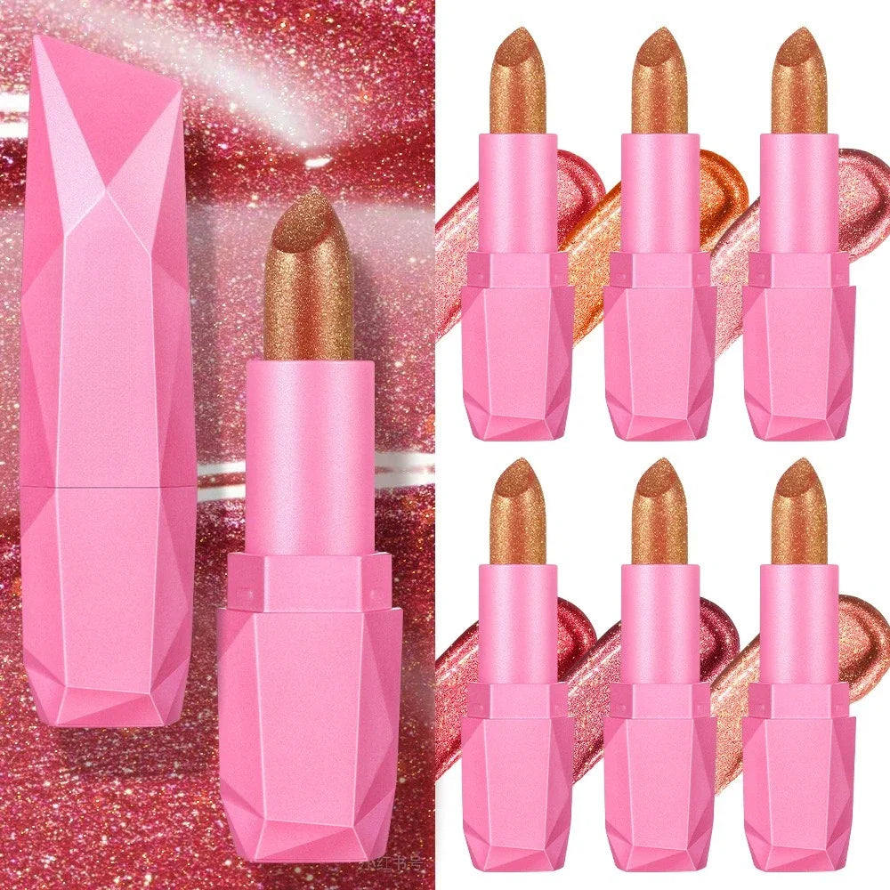 Lipstick – Glitter Lipstick Hydrating Formula – Lip Color | KIMLUD
