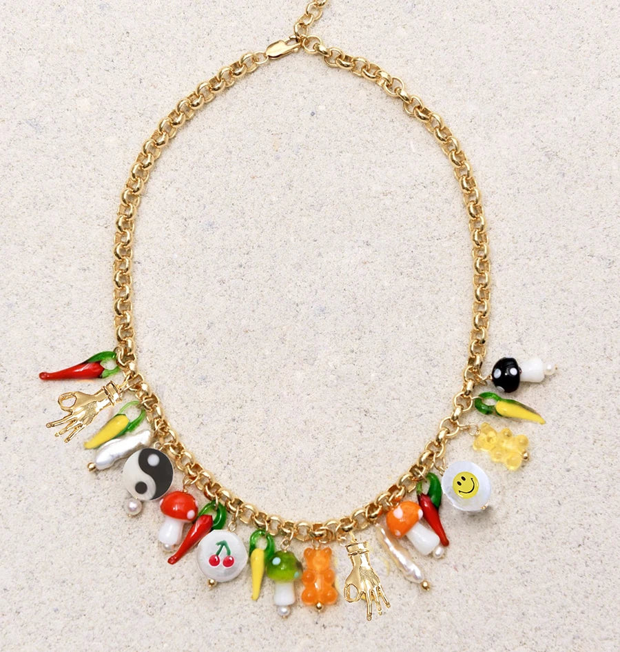 Pearl Multi-Layer Statement Necklace — Ivory | KIMLUD