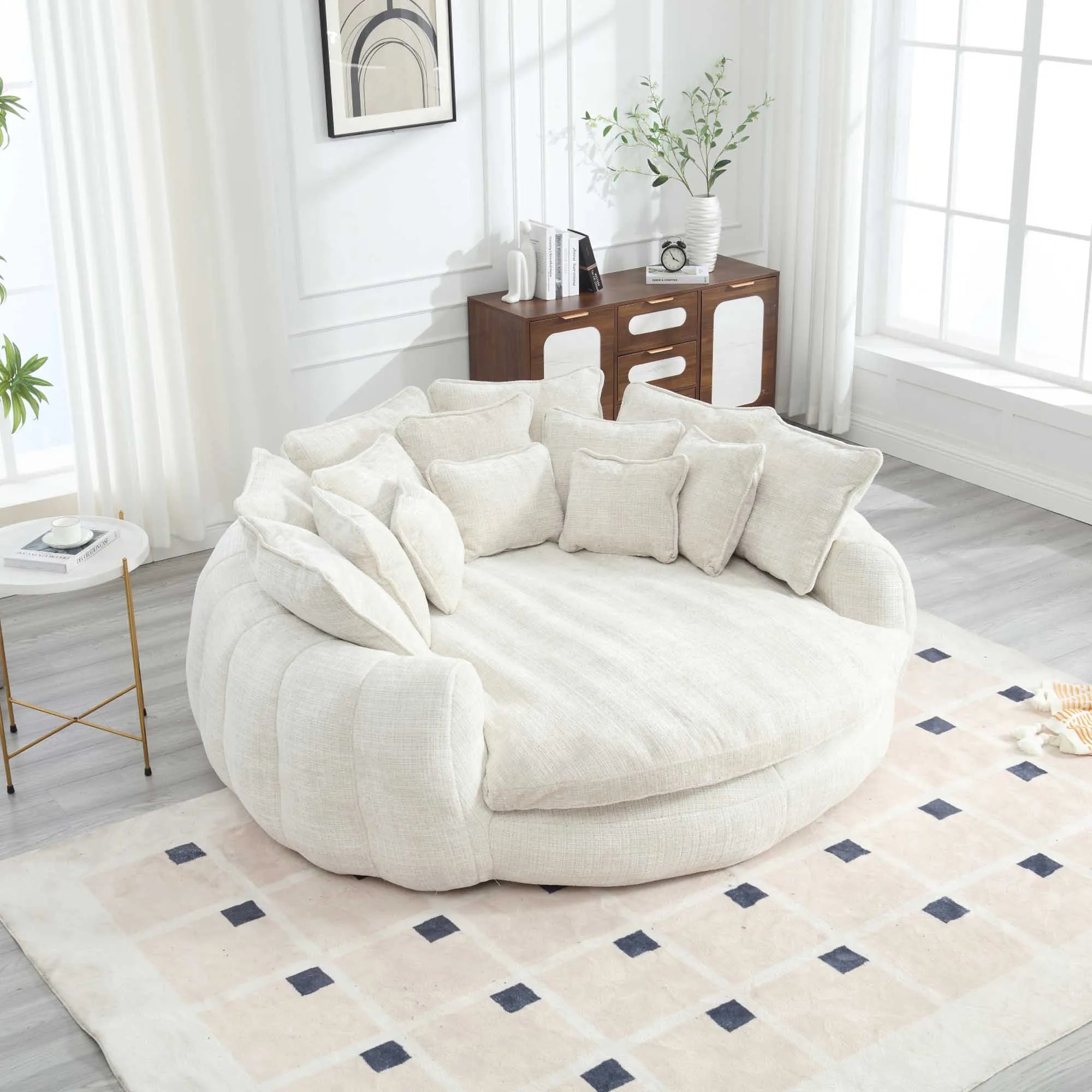 Sleeper Sofa – Cloud Couch – Chenille | KIMLUD