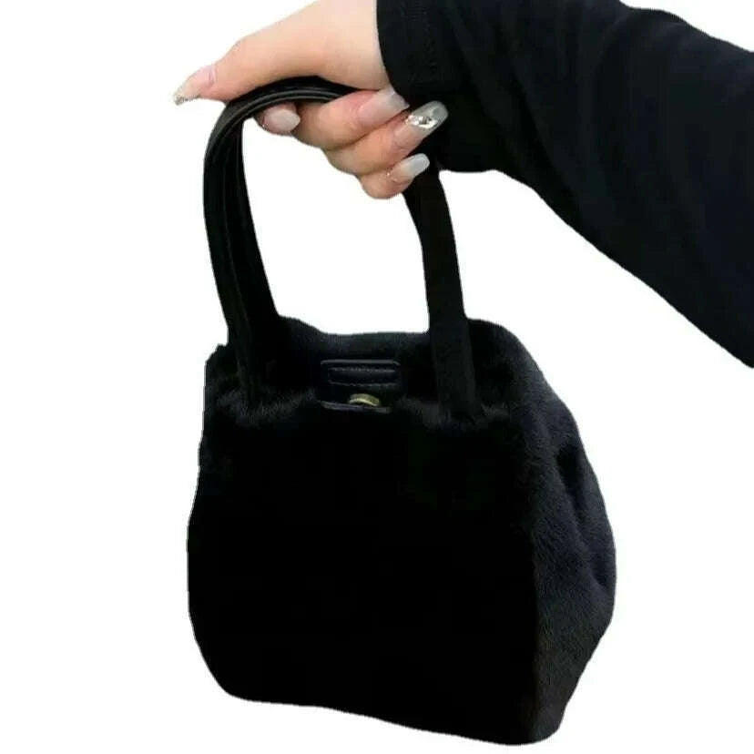 2025-new-khaki-plush-bag-hand-held-bucket-bag-womens-korean-style-commuting-small-bag-fashionable-and-versatile-fur-shoulder-bakimludkimlud-35556381