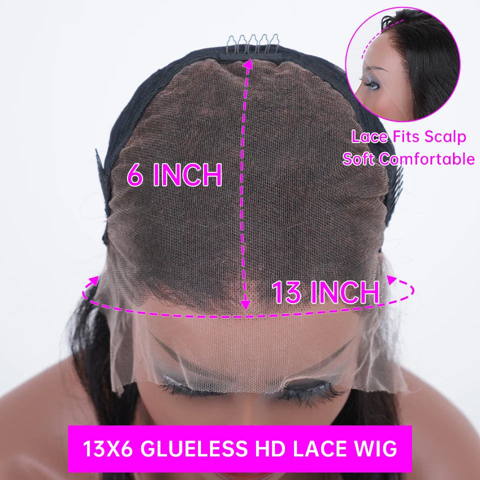 Lace Front Wig – 30 Inch – Deep Wave – Honey Brown Ombre | KIMLUD