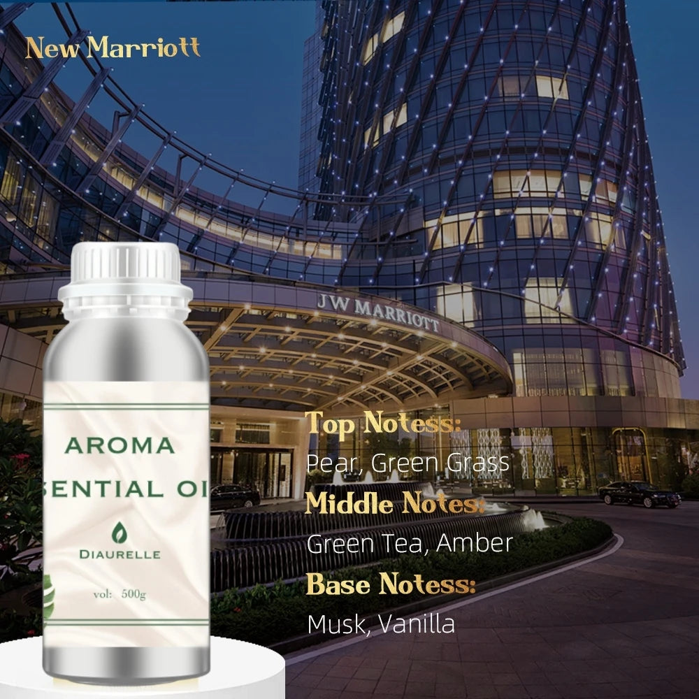 Perfume Hotel Essential Oil 500ML Air Freshener Pure plant essential for oil Hotel aromatic oils Fragrance Diffuser Air Purifier