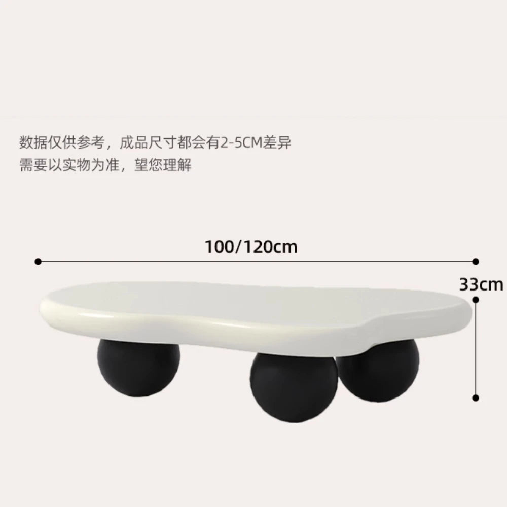 Black Modern Side Table Round Organizer Minimalist Unique Coffee Tables Premium Nordic Tavolino Da Salotto Home Furniture